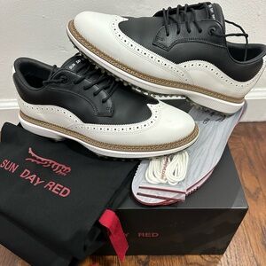 Sun Day Red Pioneer Magnolia Golf Shoes men’s size 9